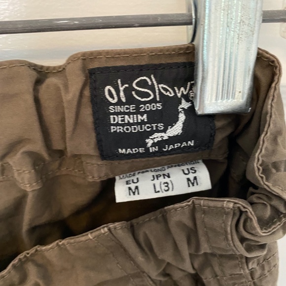 ORSLOW New Yorker Pant - Olive - Men's Medium - Picture 3 of 4